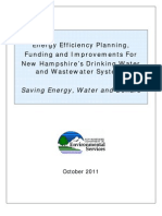 Energy Efficiency Planning, Funding and Improvements For New Hampshire's Drinking Water and Wastewater Systems