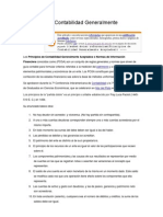 Principios de Contabilidad Generalmente Aceptados