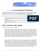 White Paper - Video Quality - AcceptTV