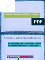 05 Pronombres Complemento Directo e Indirecto