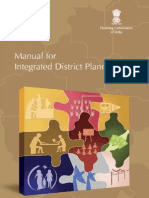 Manual For Integrated District Planning - Planning Commissio