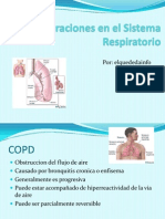 Alteraciones en El Sistema Respiratorio