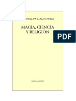 Malinowski. Magia, Ciencia y Religión