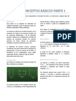 Matrices - Conceptos Basicos Parte 1