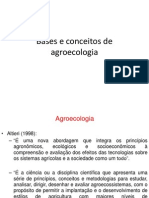 Bases e Conceitos de Agroecologia