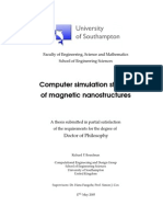 Micromagnetic Thesis