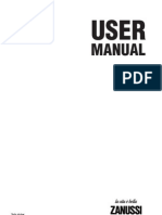 User Manual Cooker