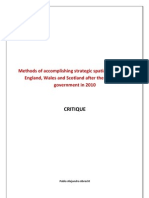 Strategic Spatial Planning in England, Wales and Scotland After 2010