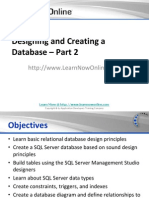 Designing and Creating a Database