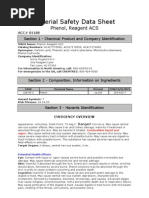 Material Safety Data Sheet