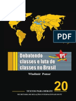 Caderno SRI - Debatendo Classes e Luta de Classes No Brasil