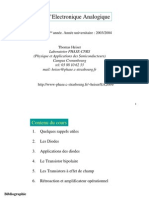 Électronique Analogique