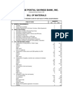 Bill of Materials