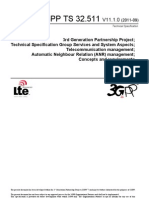 3GPP TS 32.511: Technical Specification