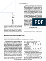 Purification of Nitric Acid at Trace Metal Levels