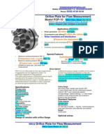Orifice Plate For Flow Measurement