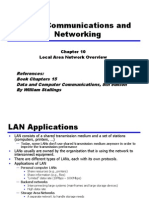 Data Communications and Networking: Local Area Network Overview