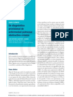 Caso Clínico EPOC. Un Diagnóstico Provisional de EPOC.