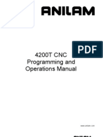 Anilam 4200t CNC Programming and Operations Manual