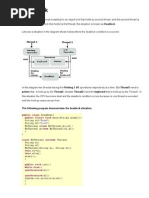 Deadlock: Printer That Is Hold Up by The Thread2, Likewise Thread2 Need The Keyboard That Is Hold Up by The Thread1. in