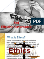 Ethics & Good Governance