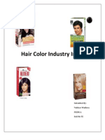 Hair Color Industry India