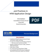 Best Practices in Hyperion Financial Management Design & Implementation