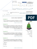 Exercice Corrige en Algorithm