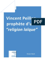 Vincent Peillon, Prophète D'une Religion Laïque