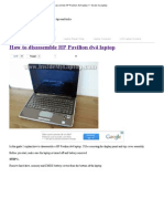 How To Disassemble HP Pavilion Dv4 Laptop - Inside My Laptop