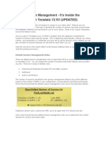 Utility Session Management - It's Inside The Database in Teradata 13.10! (UPDATED)