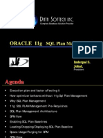 Oracle 11G: SQL Plan Management