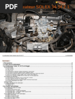 Tout Savoir Sur Le Carburateur Solex 34 34 Z1 Rev B