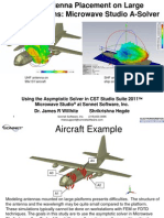 Antenna Placement On Large Platforms