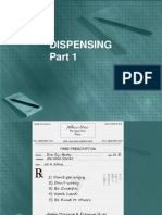 Dispensing 1