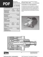 Parker TF Series Low Speed High Torque Hydraulic Motors