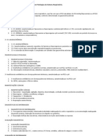 Assistência de Enfermagem Ao Paciente Com Patologias Do Sistema Respiratório