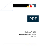 Mathcad 15.0 Administrator's Guide: June 2010