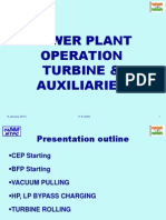 Power Plant Operation Turbine & Auxiliaries: 8 January 2013 H K Sethi 1