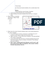 Shipboard Forecasting