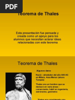 Teorema de Thales