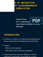 Evaluation of Obstructive Jaundice by Ultrasonography With MRCP Correlation