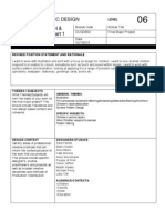 Ba (Hons.) Graphic Design Preparation & Proposal - Part 1