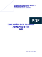 Dimensionamento de Flanges (Ansi)