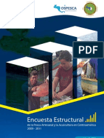 Encuesta Estructural de La Pesca Artesanal y La Acuicultura en Centroamérica 2009 - 2011