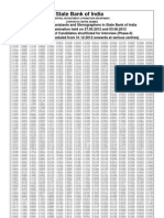 Sbi Assistants and Stenographers Result Phase II