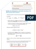 Integracioion de Funciones Racionales