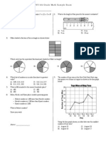 NY 4th Grade Math Sample Exam