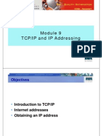 Ccna1 m9 TCP Ip and Ip Addressing PDF