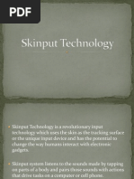 Skinput Technology